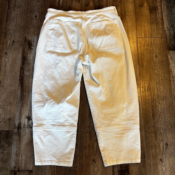 Everlane The Utility Barrel Pant in Bone Size 16 - Picture 4 of 5